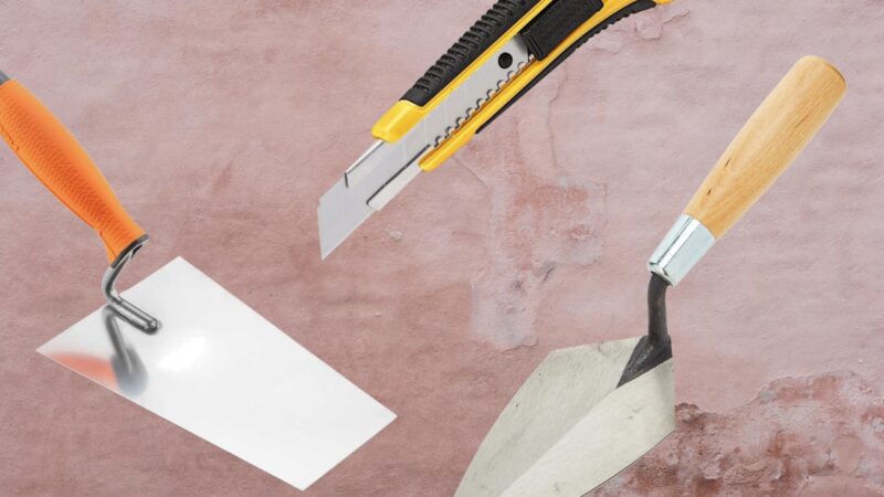 Tools and materials for stucco